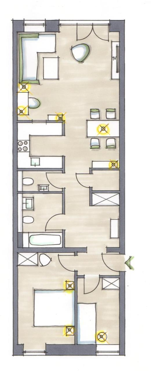 Ferienwohnung Stina Шарбойц Экстерьер фото